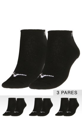 Kit 3pçs Meia Mizuno Cronos Invisível Preto é boa?