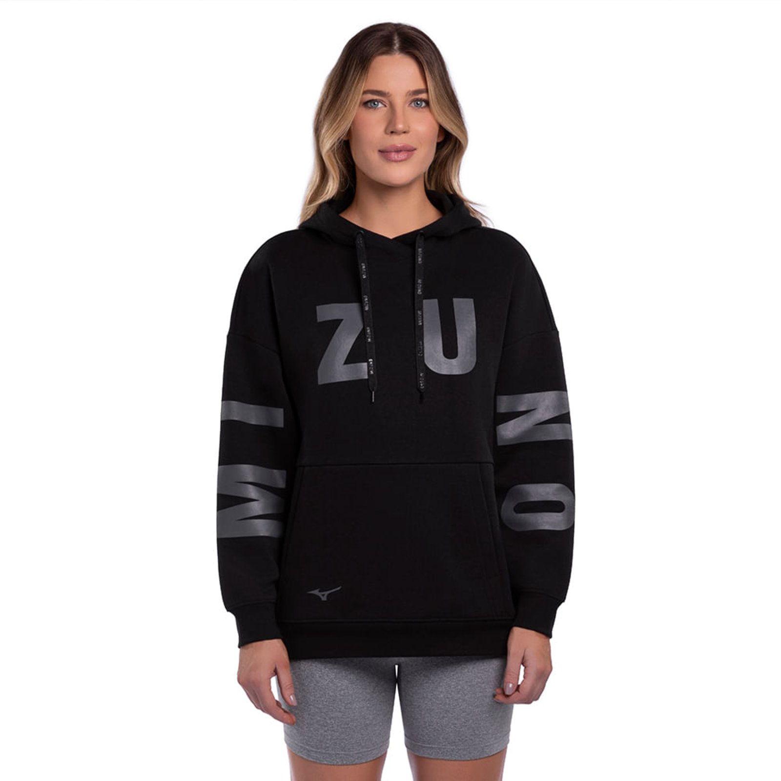 Moletom Canguru Sportstyle Feminino Mizuno