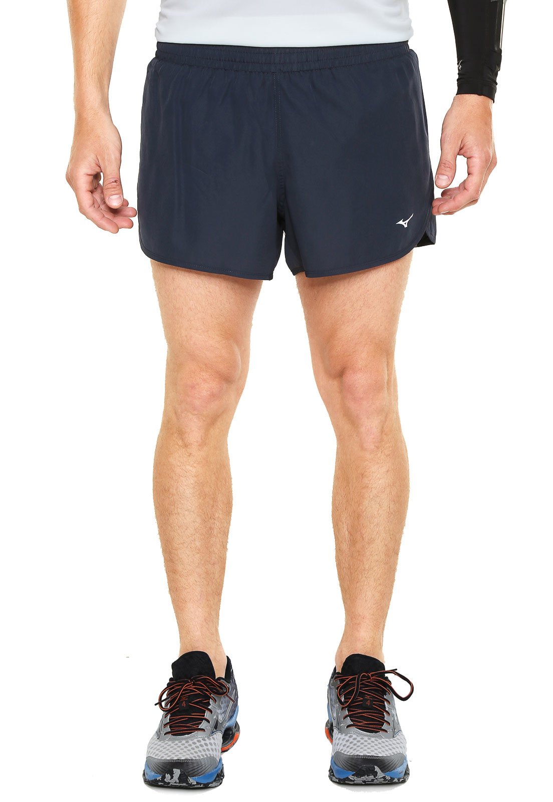 shorts corrida mizuno masculino