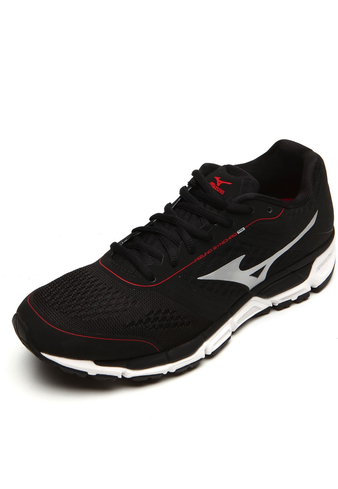 mizuno preto e vermelho