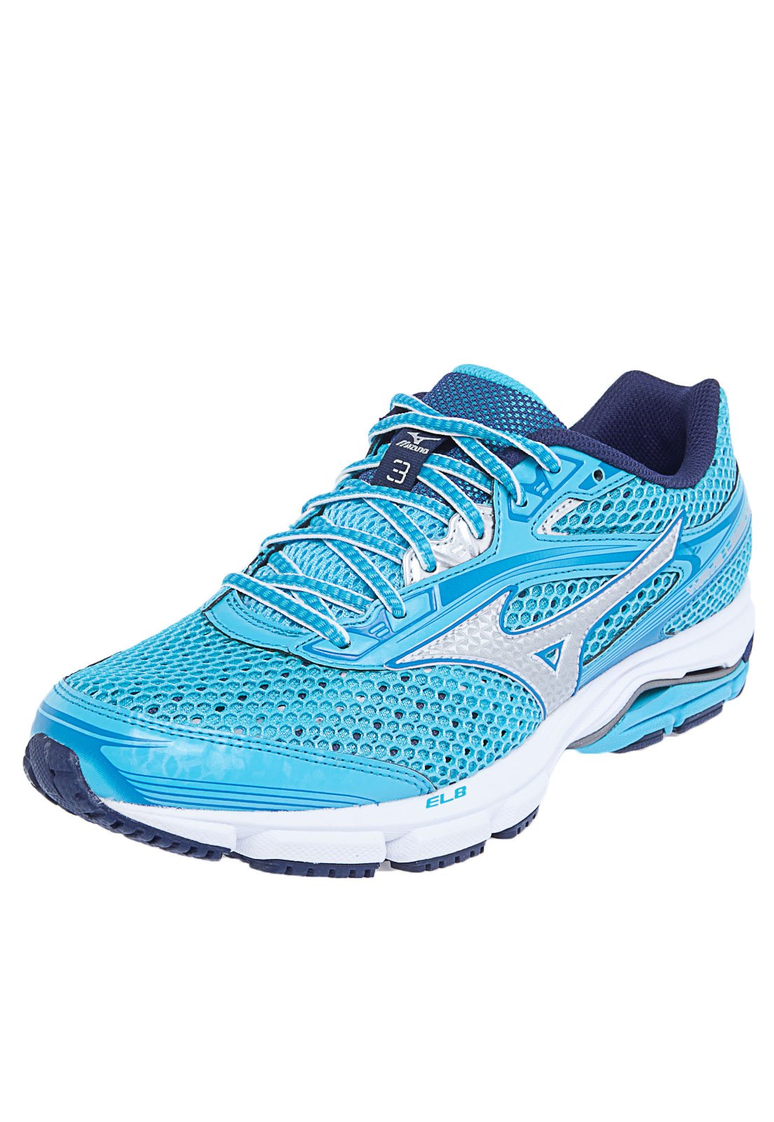 tenis feminino mizuno azul