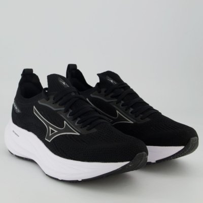 Tênis Mizuno Cool Ride 4 Preto e Branco