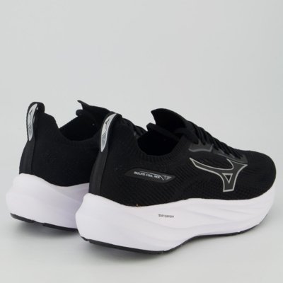 Tênis Mizuno Cool Ride 4 Preto e Branco