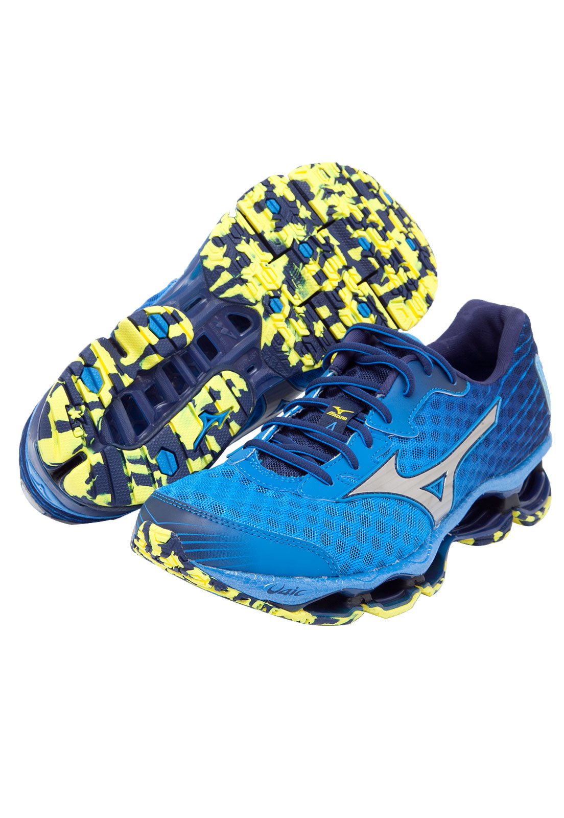 Mizuno wave prophecy clearance 4 azul e branco