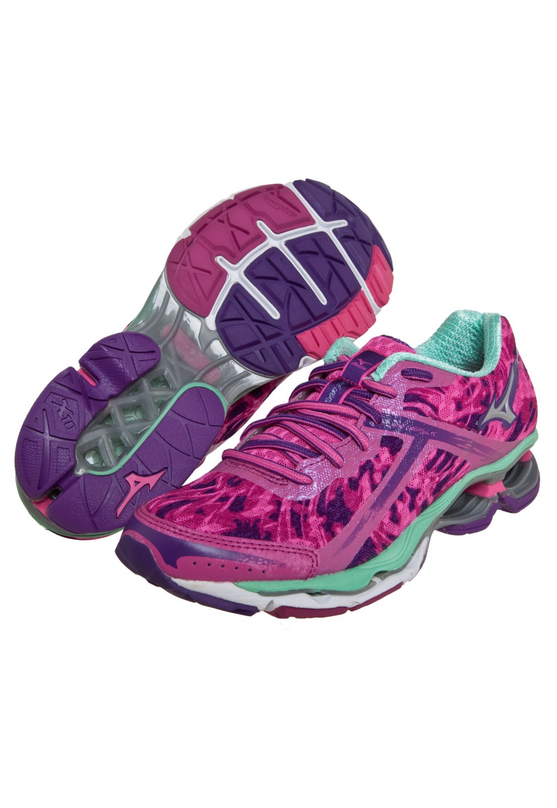 Tenis Mizuno Wave Creation 15 W Rosa Compre Agora Dafiti Brasil