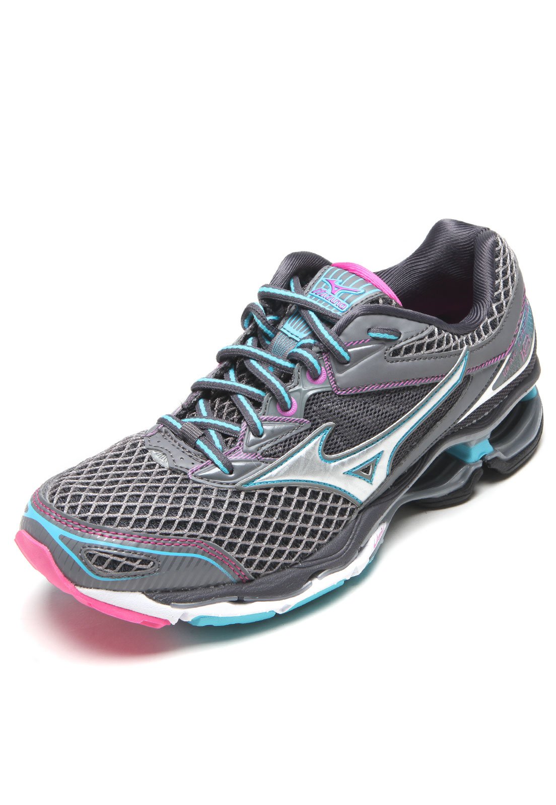 T nis Mizuno Wave Creation 18 Cinza Compre Agora Dafiti Brasil