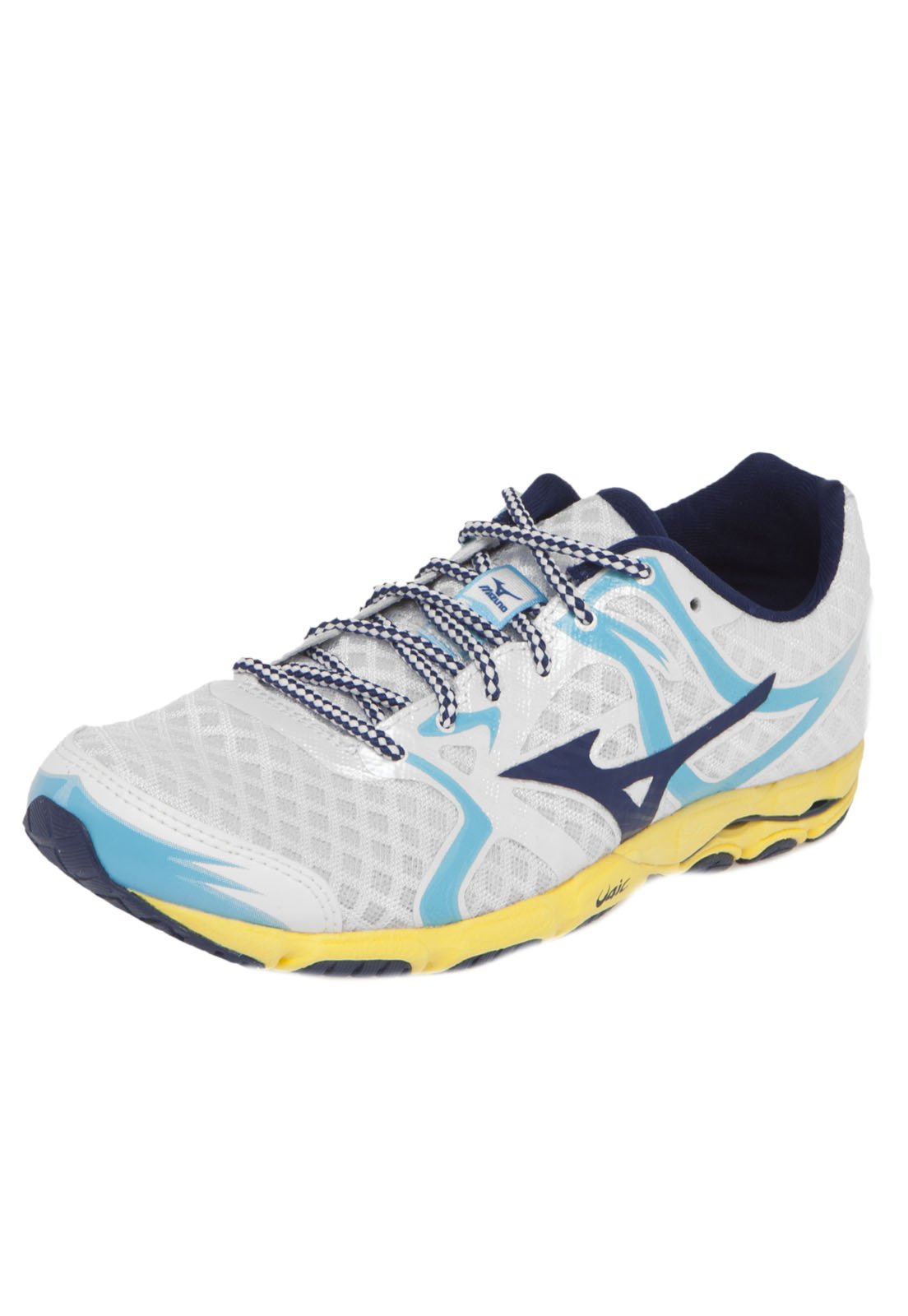 Fashion mizuno amarelo e azul