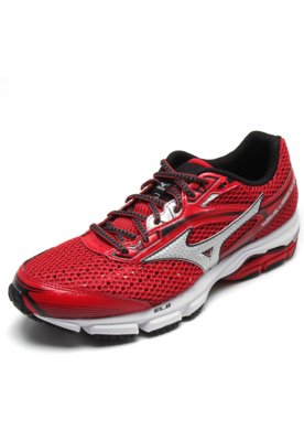 Tenis mizuno discount branco e vermelho