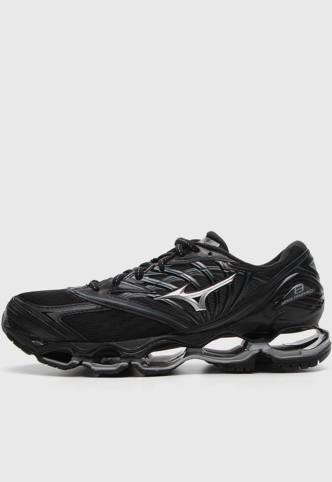 Tênis Mizuno Wave Prophecy 8 Preto - Compre Agora | Dafiti Brasil