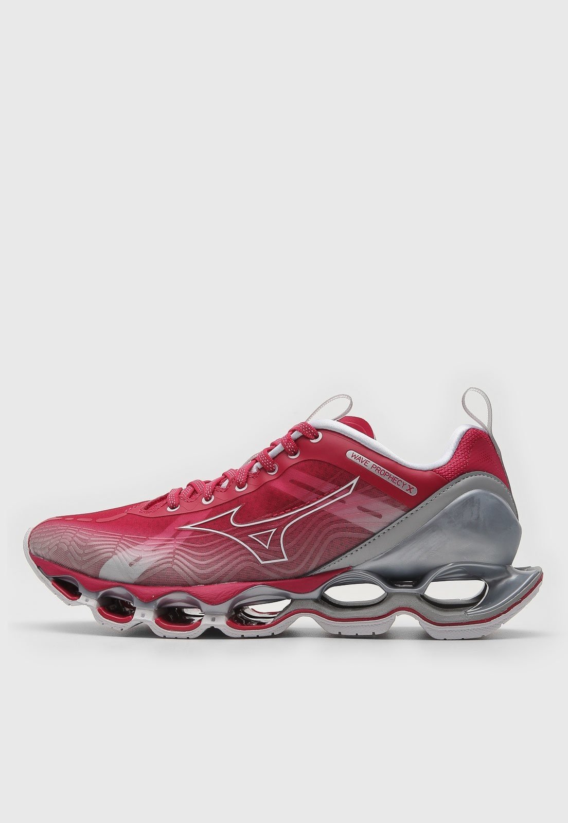 Mizuno cinza clearance e vermelho