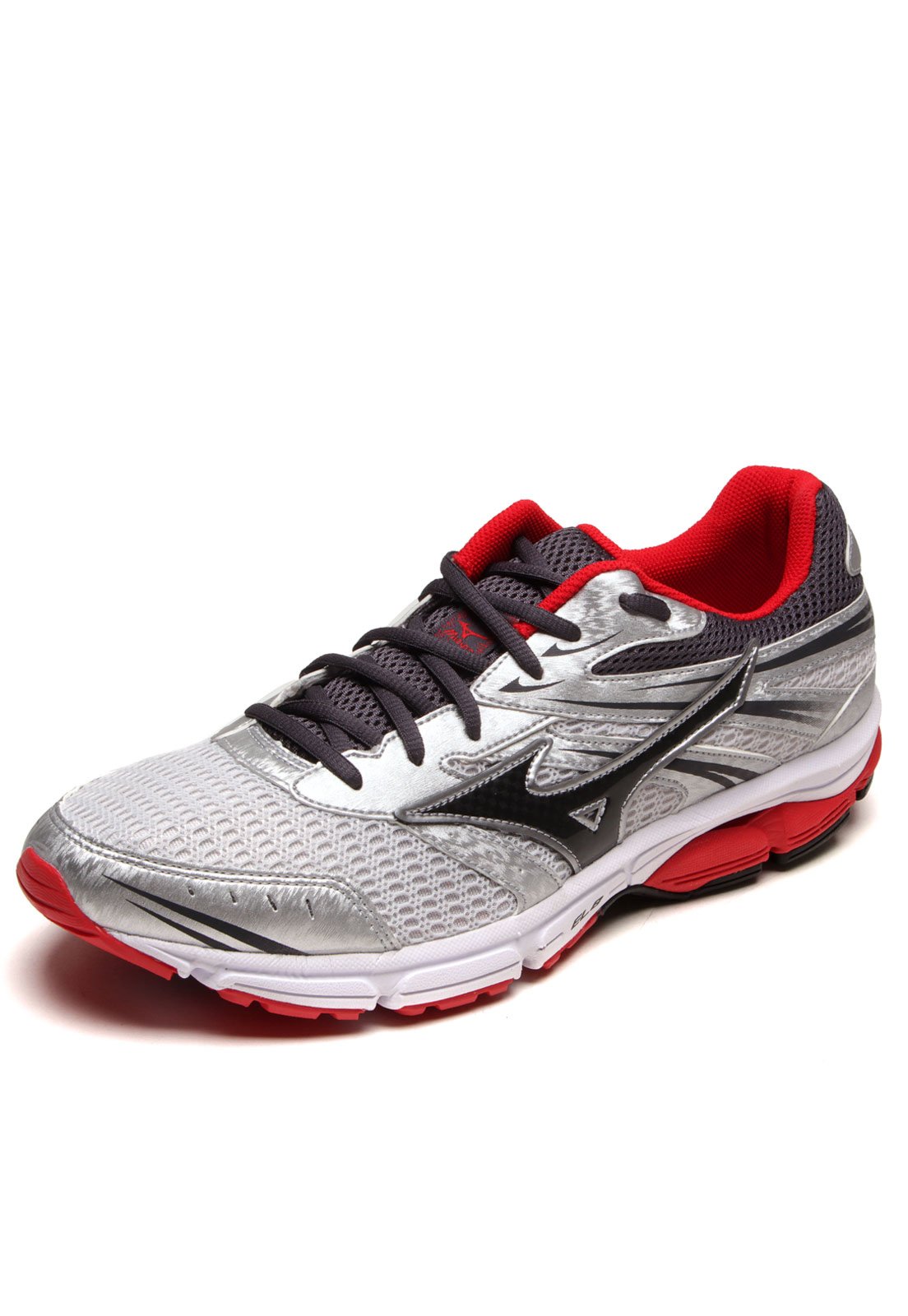 Mizuno cinza e vermelho sale