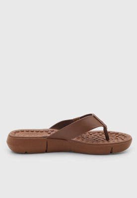 Chinelo Feminino Modare Logo Marrom