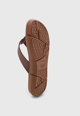 Chinelo Feminino Modare Logo Marrom