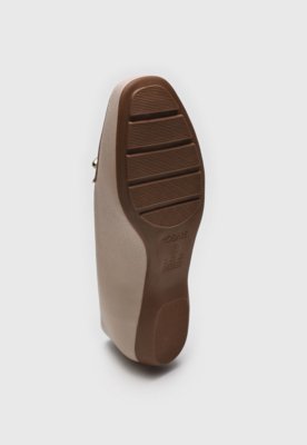 Mocassim Flat Modare Liso Off-White