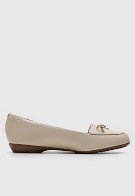 Mocassim Modare Laço Off-White