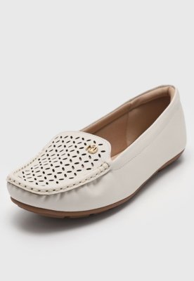 Mocassim Modare Lasercut Off-White