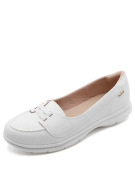 Menor preço em Mocassim Modare Liso Branco