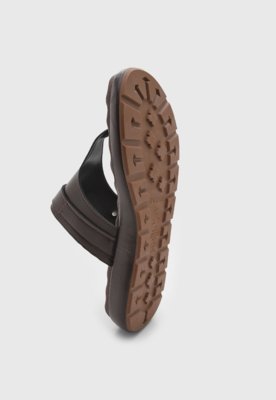 Rasteira Feminina Modare Fivela Dourada Marrom