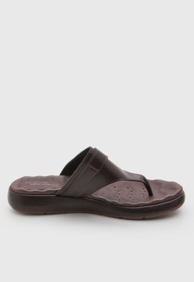 Rasteira Feminina Modare Fivela Dourada Marrom
