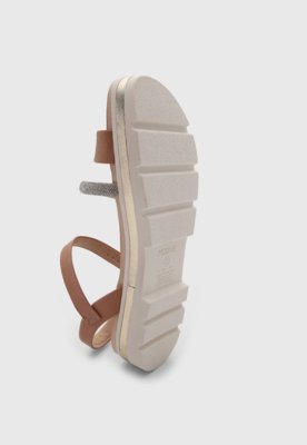 Rasteira Feminina Modare Sola 3cm Nude