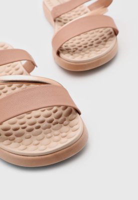 Rasteira Feminina Modare Tiras Minimalistas Rosa