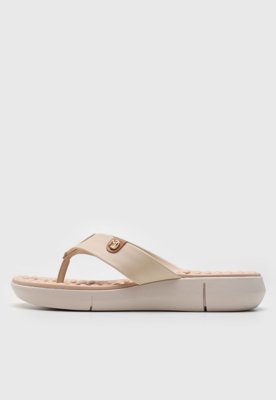Sandália Modare Logo Off-White