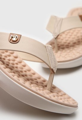 Sandália Modare Logo Off-White