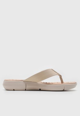 Sandália Modare Logo Off-White
