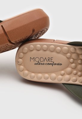 Sandália Modare Logo Verde
