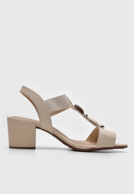 Sandália Modare Pedras Off-White