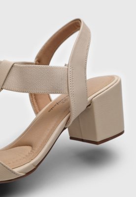 Sandália Modare Pedras Off-White