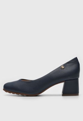 Scarpin Modare Liso Azul-Marinho