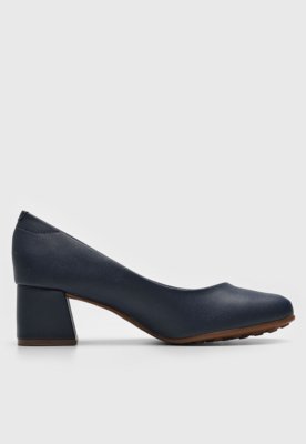 Scarpin Modare Liso Azul-Marinho