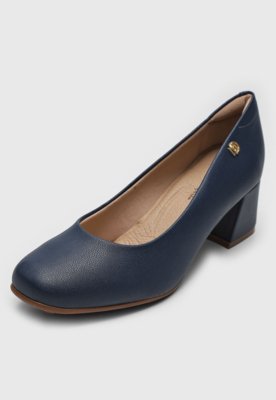 Scarpin Modare Liso Azul-Marinho