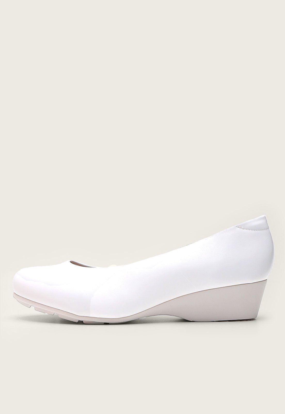 scarpin branco modare