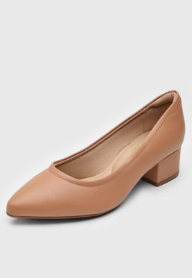Scarpin Modare Liso Nude