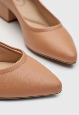 Scarpin Modare Liso Nude