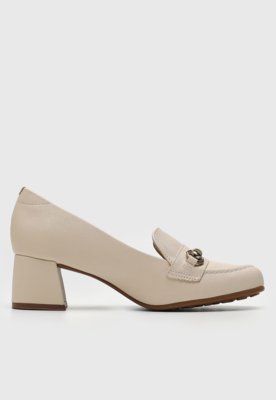 Scarpin Modare Médio Liso Off-White