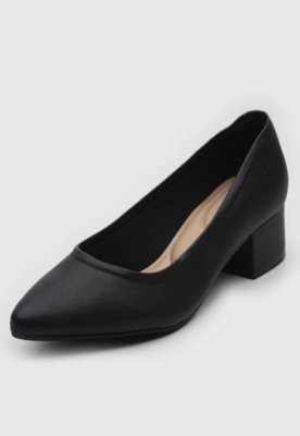 Scarpin Modare Médio Preto