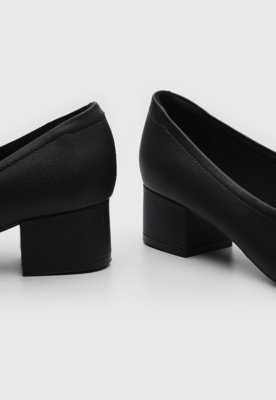 Scarpin Modare Médio Preto
