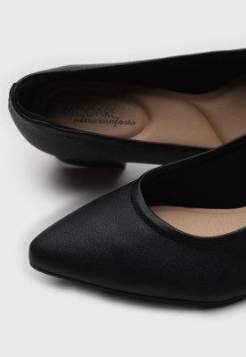 Scarpin Modare Médio Preto