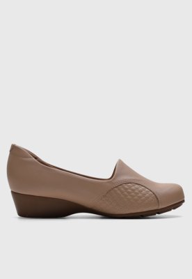 Scarpin Modare Recortes Bege