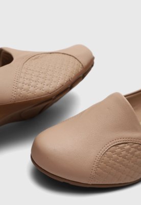 Scarpin Modare Recortes Bege