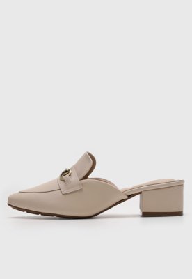 Scarpin Mule Modare Bridão Bege