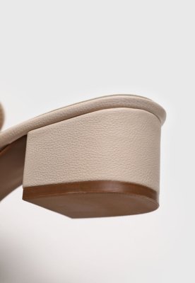 Scarpin Mule Modare Bridão Bege