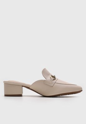 Scarpin Mule Modare Bridão Bege