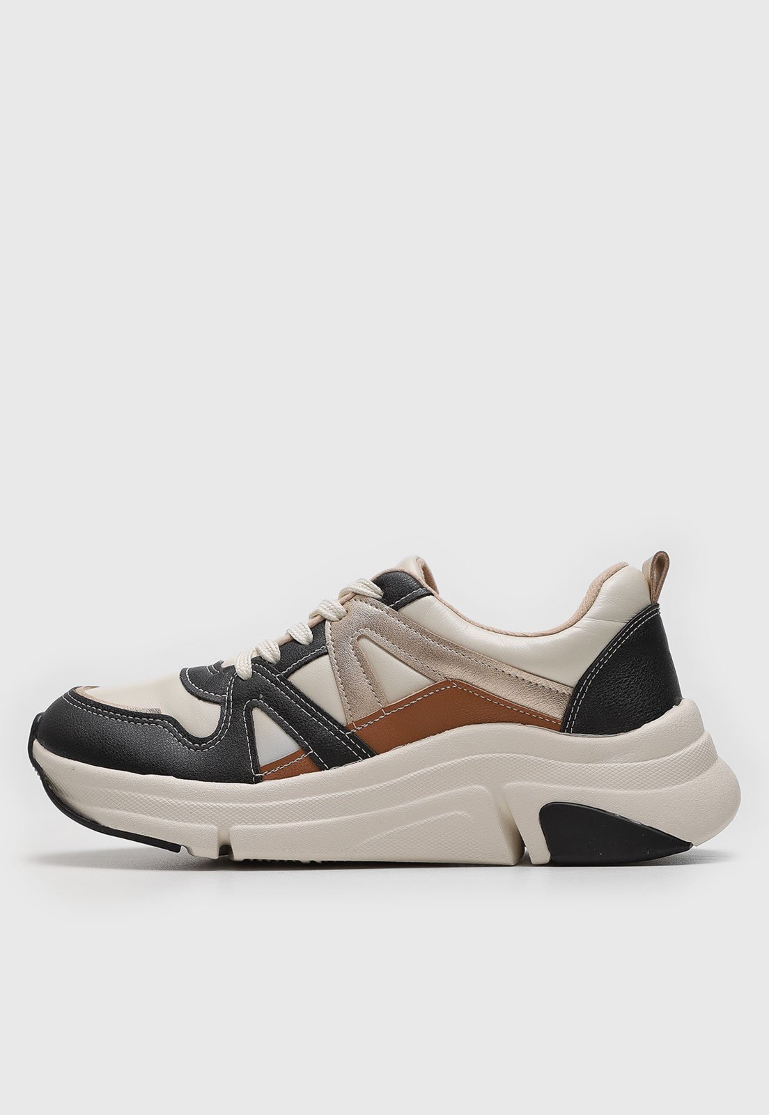 Tênis Modare Recorte Off-White