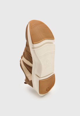 Tênis Feminino Modare Cadarço Marrom