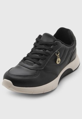 Tênis Feminino Modare Cadarço Preto