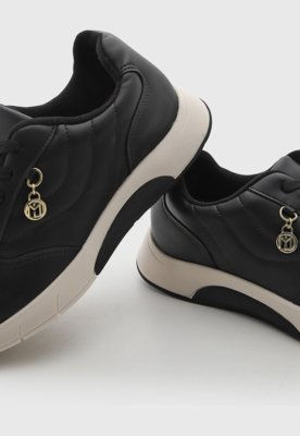 Tênis Feminino Modare Cadarço Preto